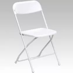 White Folding Chair