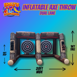 Inflatable Axe Throwing