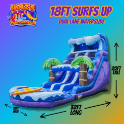 18’ Dual Lane Surfs UP