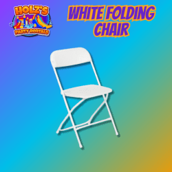 White Folding Chair