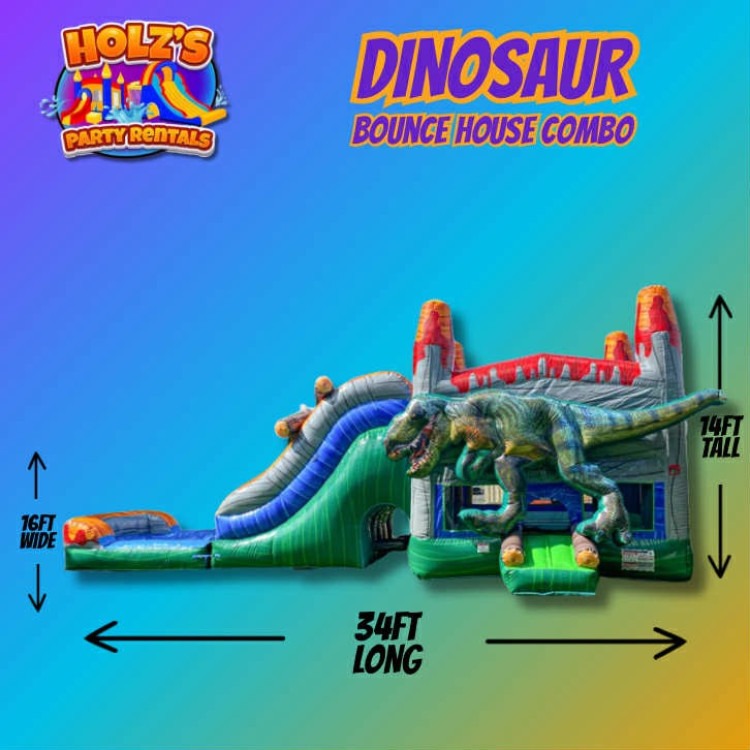 Dinosaur Bounce & Slide Combo